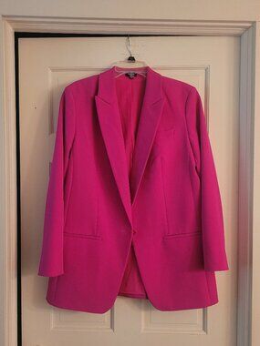 Express Hot Pink Blazer, size large